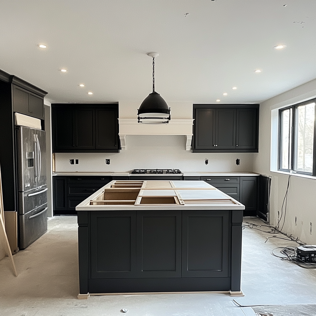 home and kitchen remodel